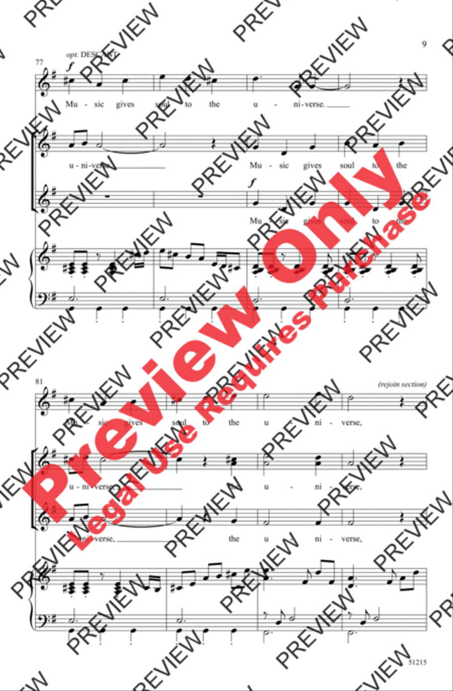 Music Gives Music Gives Women's Choir scores gallery preview page 9