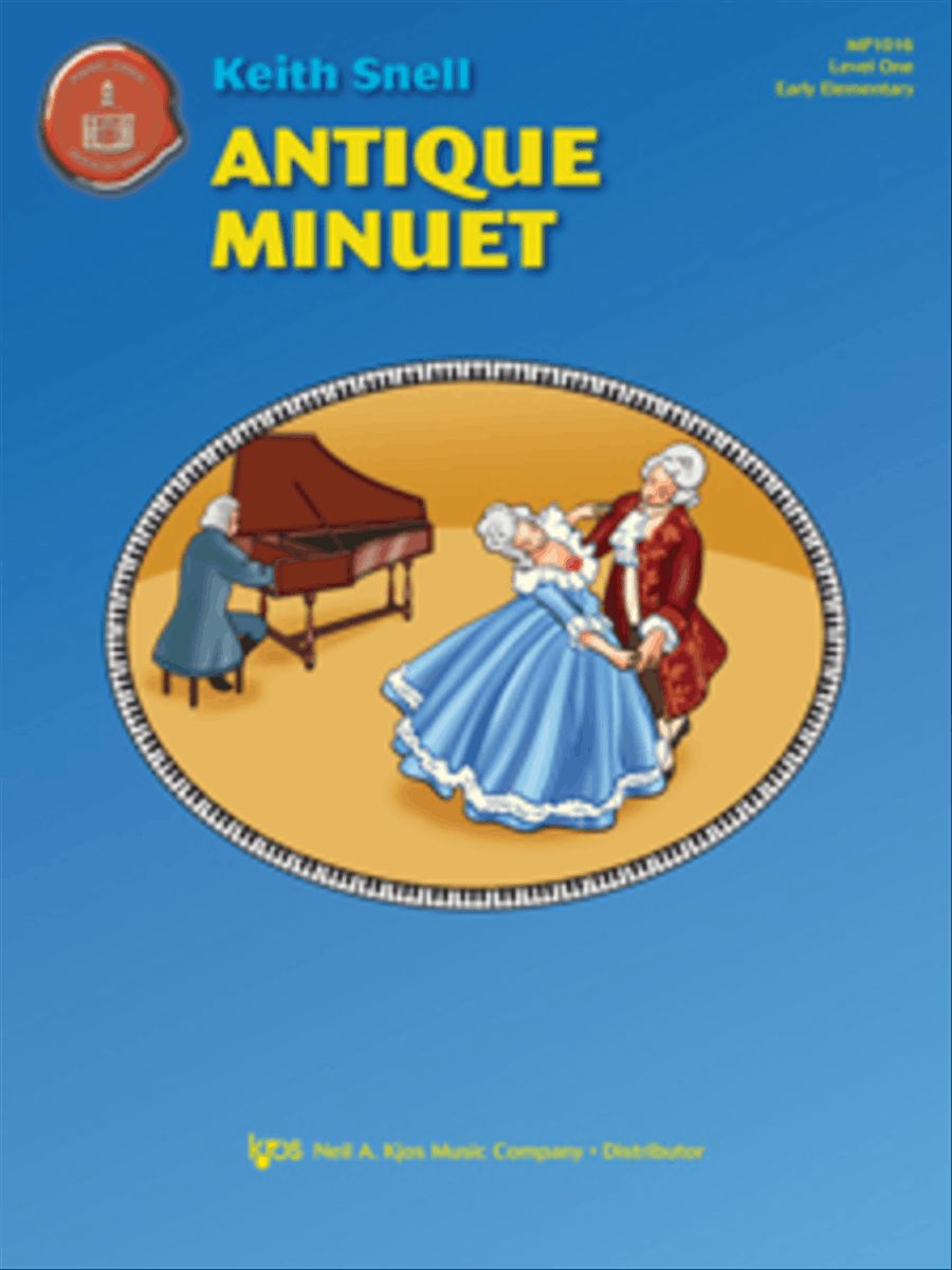 Antique Minuet Piano Method scores gallery preview page 1
