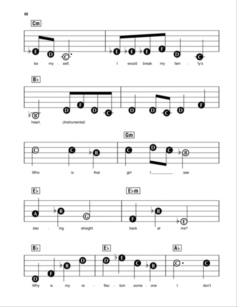Reflection (from Mulan) Piano, Vocal scores gallery preview page 2