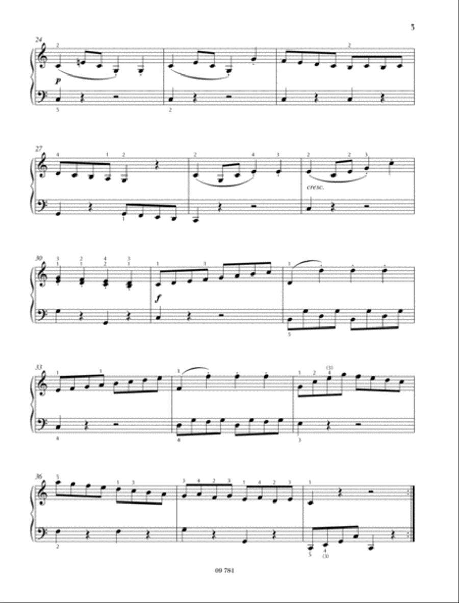 Sonatina C major, Op. 36/1 Piano Solo scores gallery preview page 2