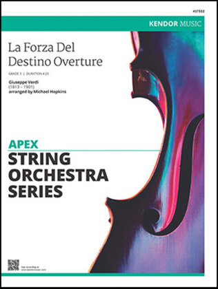 Book cover for La Forza Del Destino Overture (Full Score)