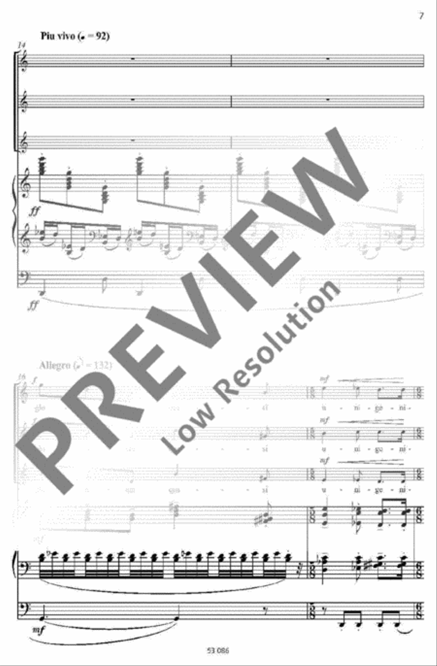 Verbum caro factum est SSA scores gallery preview page 4
