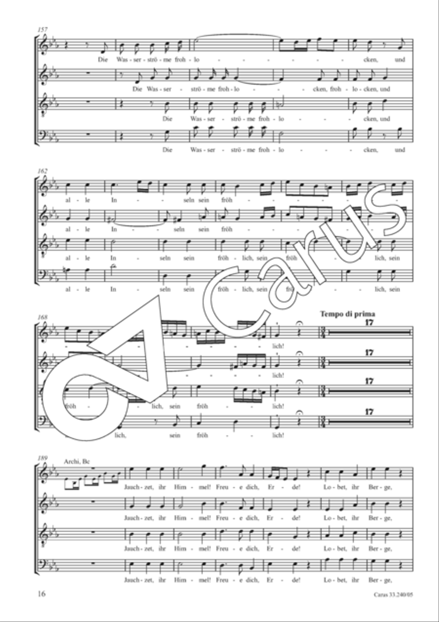 The Resurrection and Ascension of Jesus 4-Part scores gallery preview page 17