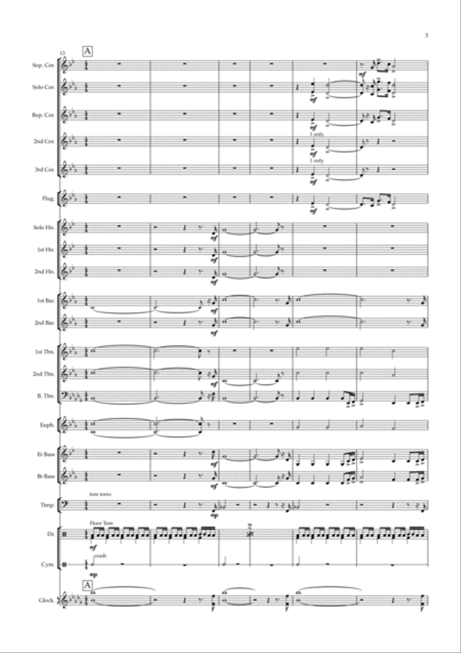 Theme From The Mandalorian Brass Band scores gallery preview page 4