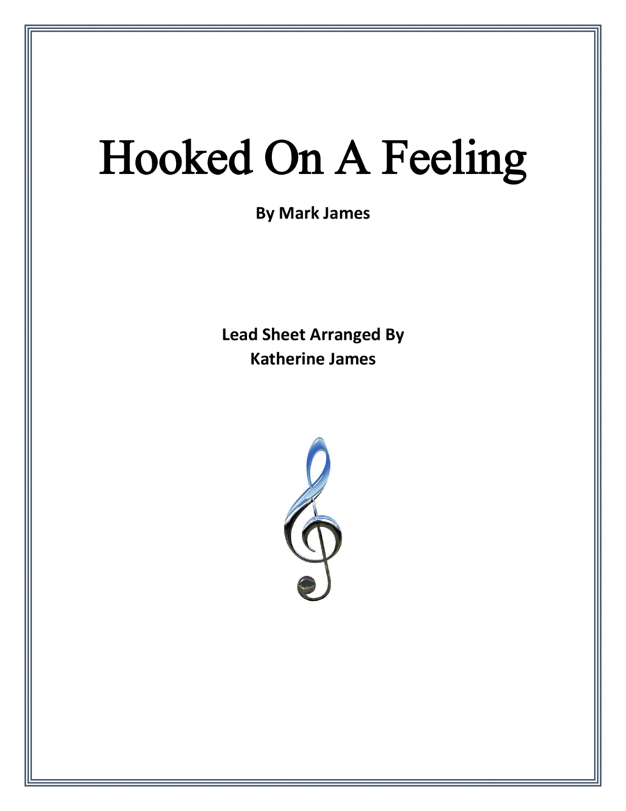 Hooked On A Feeling Piano, Vocal, Guitar scores gallery preview page 1