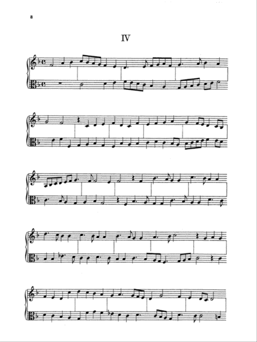 Gastoldi: Six Duets Gastoldi: Six Duets Part scores gallery preview page 1