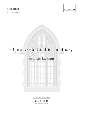 Book cover for O praise God in his sanctuary