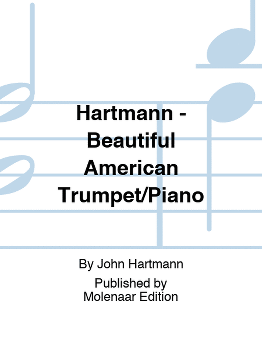 Hartmann - Beautiful American Trumpet/Piano