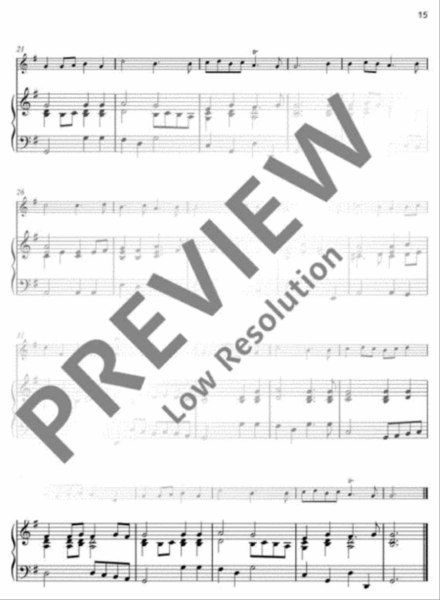 Classical Music for Children Soprano Recorder scores gallery preview page 16