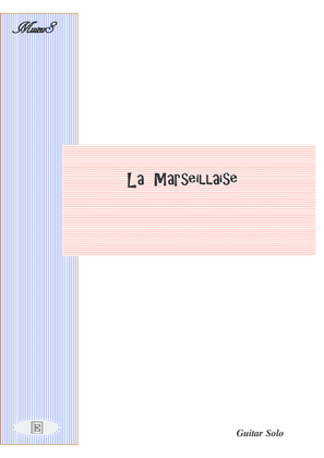Book cover for La Marseillaise guitar solo with tablature