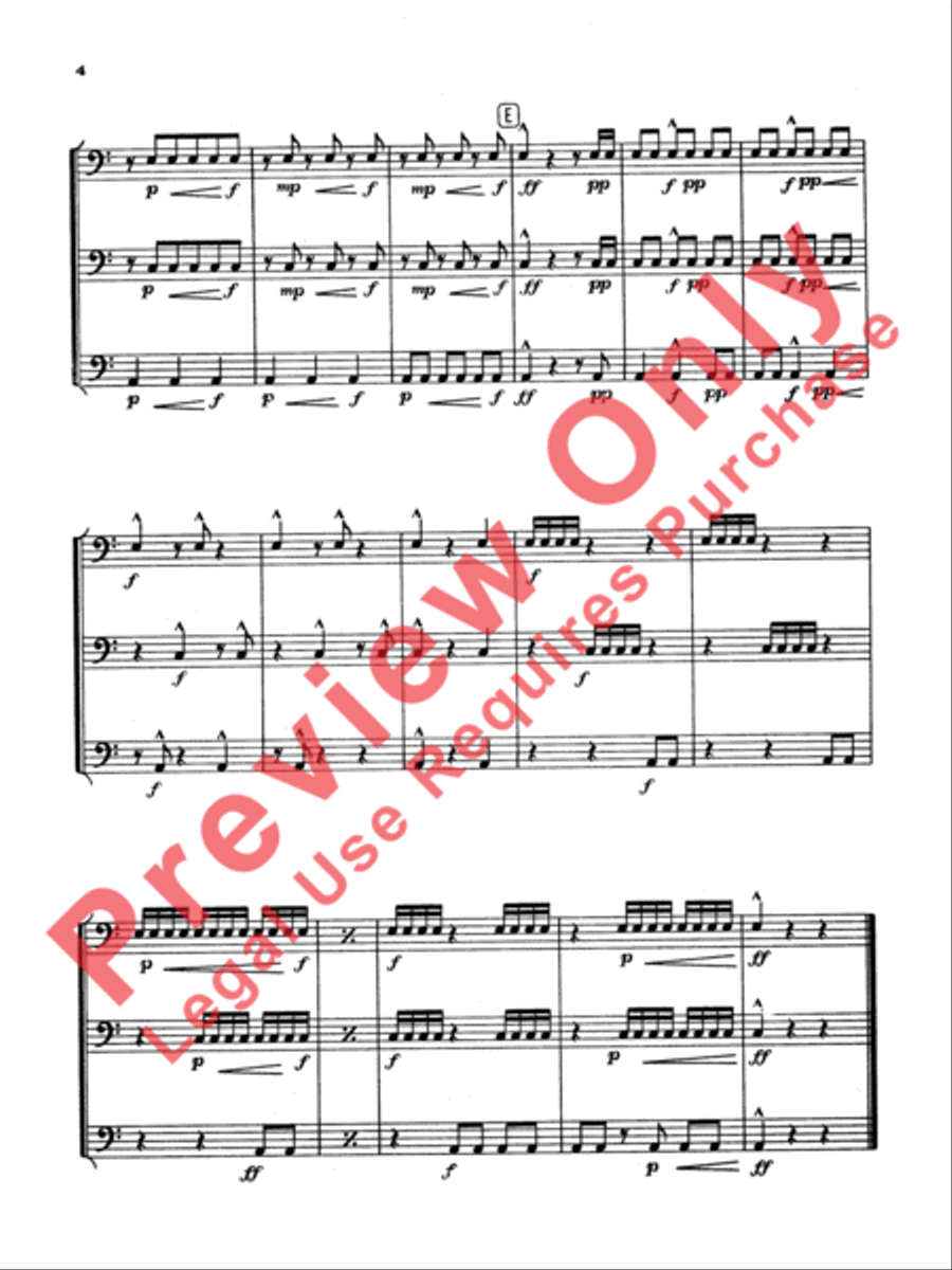 Stew for Three Percussion Ensemble scores gallery preview page 5