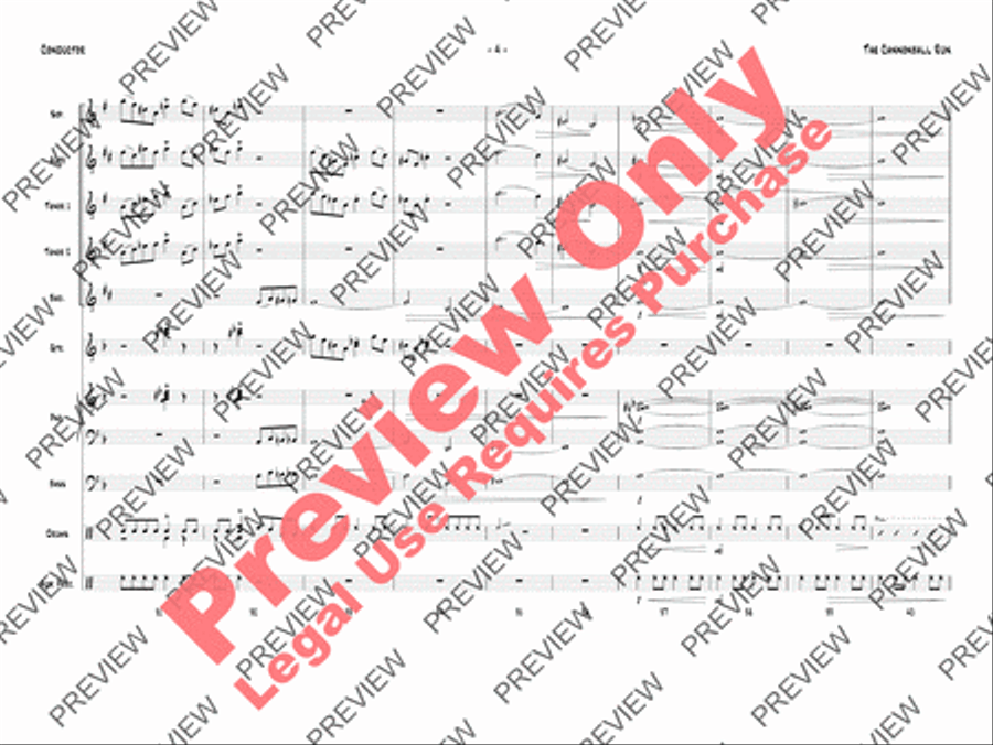 The Cannonball Run The Cannonball Run Jazz Ensemble scores gallery preview page 7