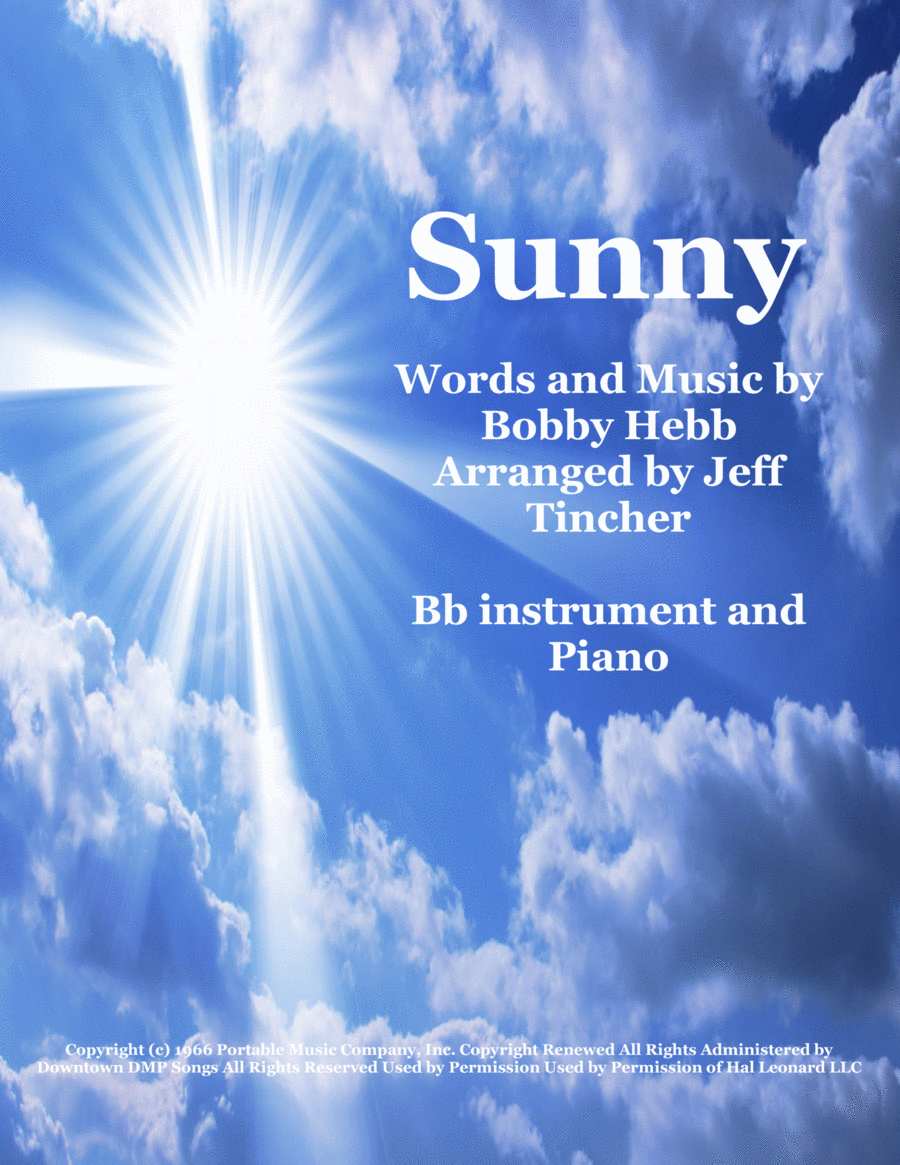 Sunny Trumpet Solo scores gallery preview page 1