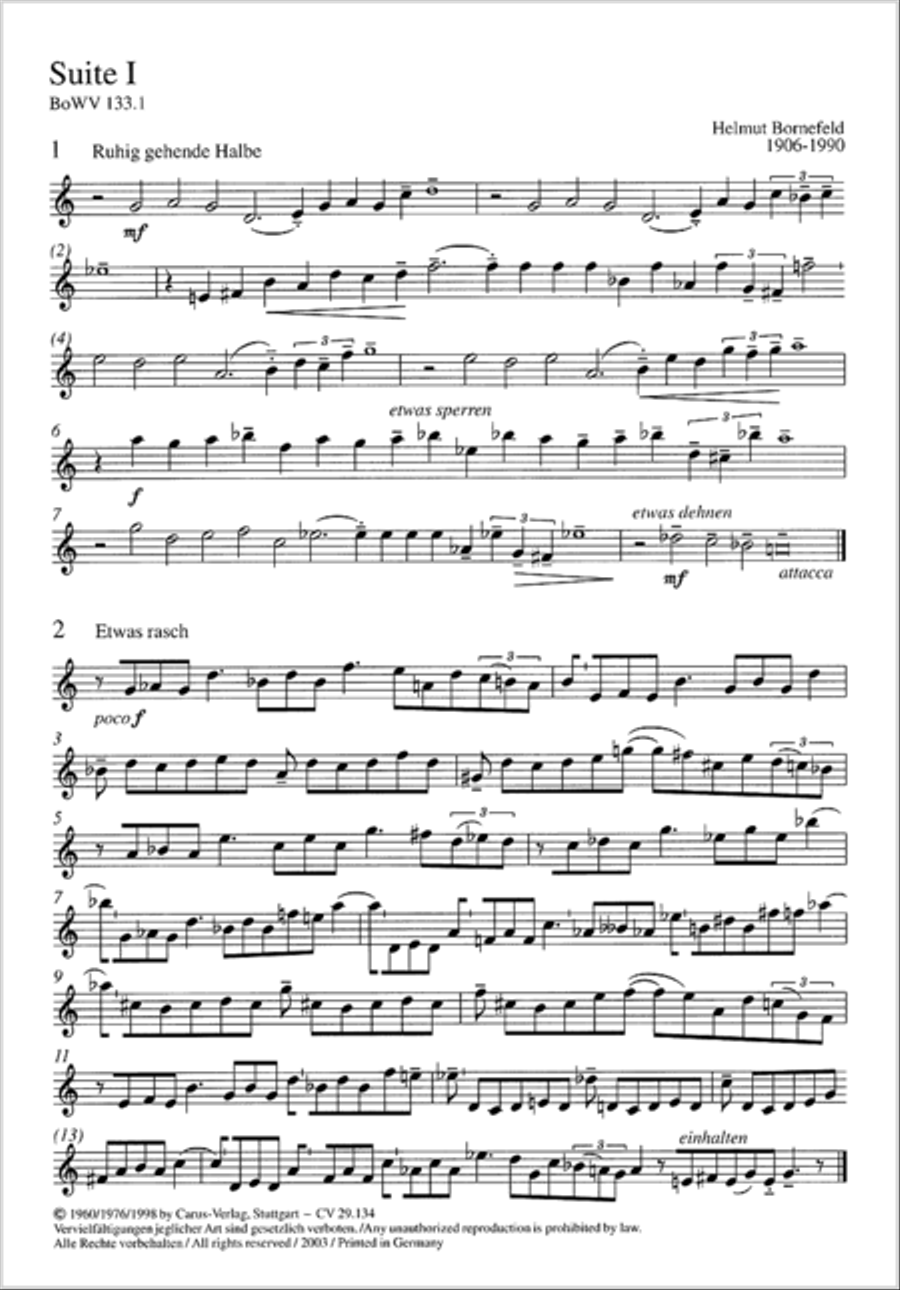 Funf Suiten Funf Suiten Score scores gallery preview page 2