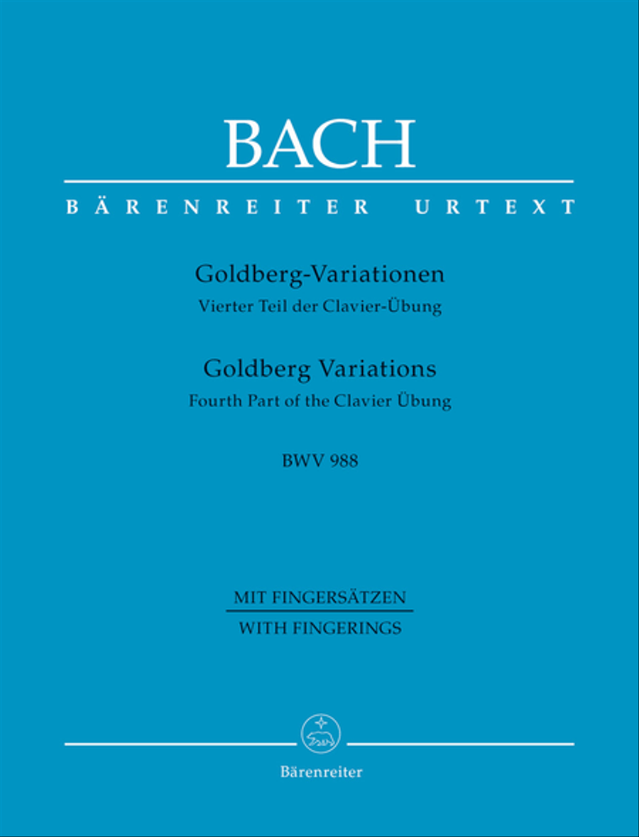Goldberg Variations BWV 988 Piano Solo scores gallery preview page 1