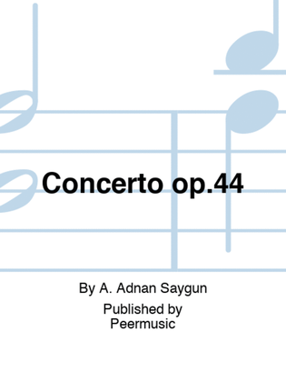 Book cover for Concerto op.44