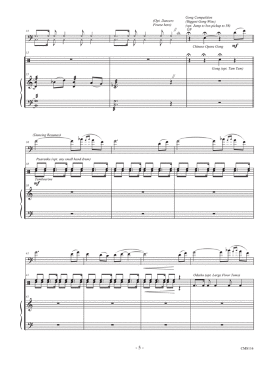 'Til the Stars Come Down Bassoon scores gallery preview page 5