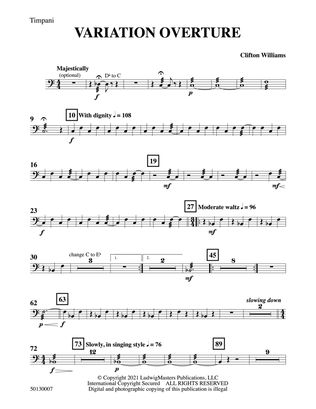 Variation Overture: Timpani