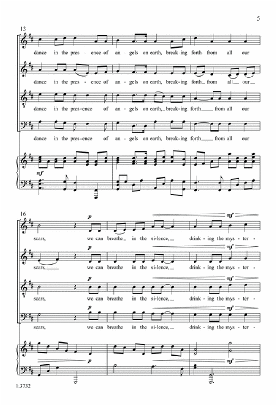 Like Stars 4-Part scores gallery preview page 5