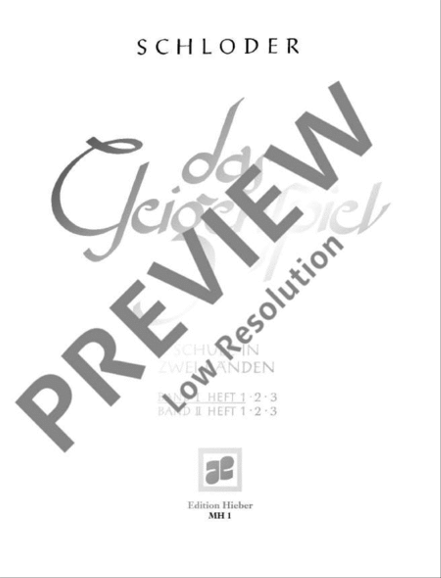 Das Geigenspiel Das Geigenspiel Violin scores gallery preview page 2