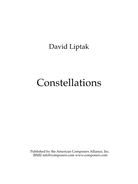 [Liptak] Constellations