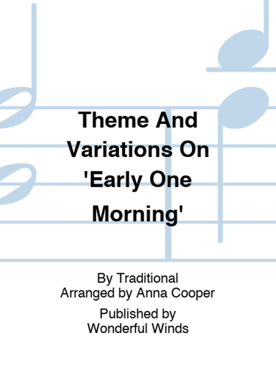 Theme And Variations On 'Early One Morning' image number null
