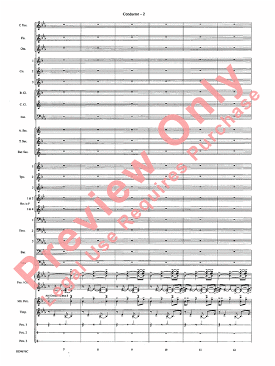 Paradiso Paradiso Concert Band scores gallery preview page 5