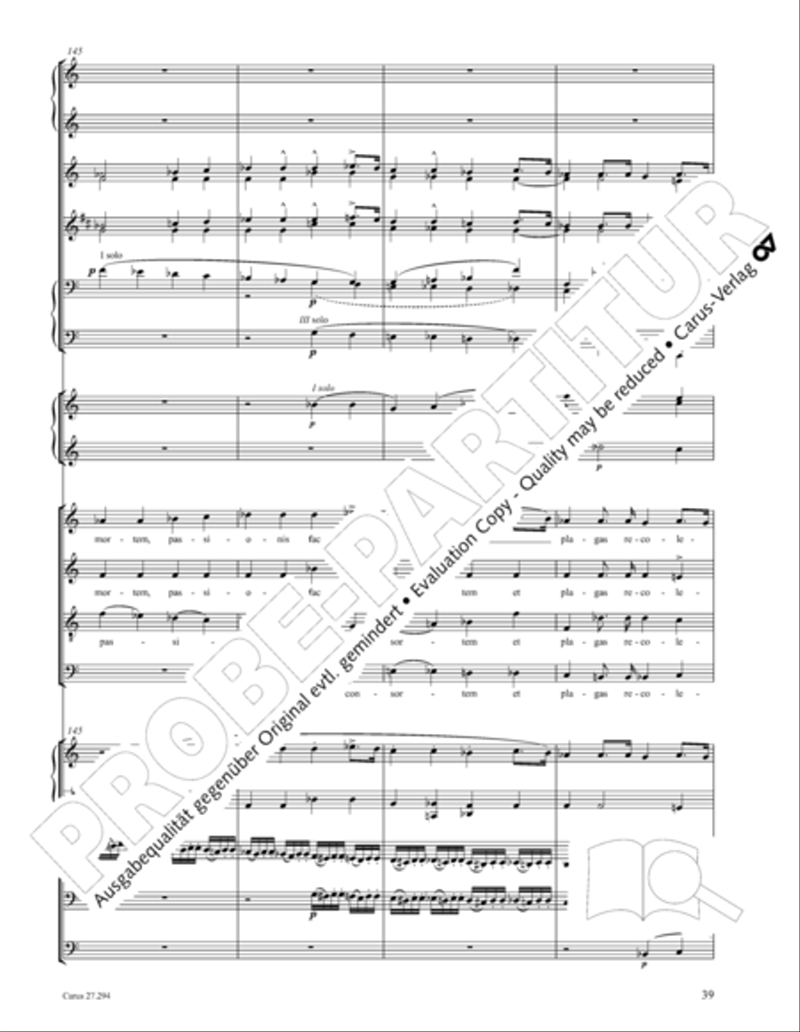 Stabat mater Stabat mater 4-Part scores gallery preview page 40