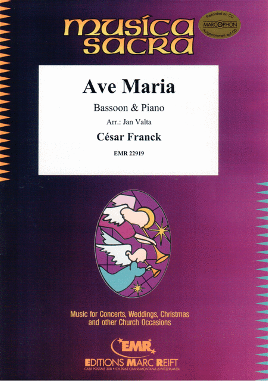 Ave Maria Ave Maria Bassoon Solo scores gallery preview page 1