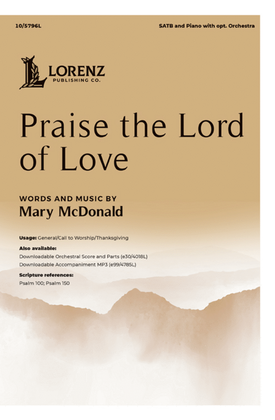 Book cover for Praise the Lord of Love