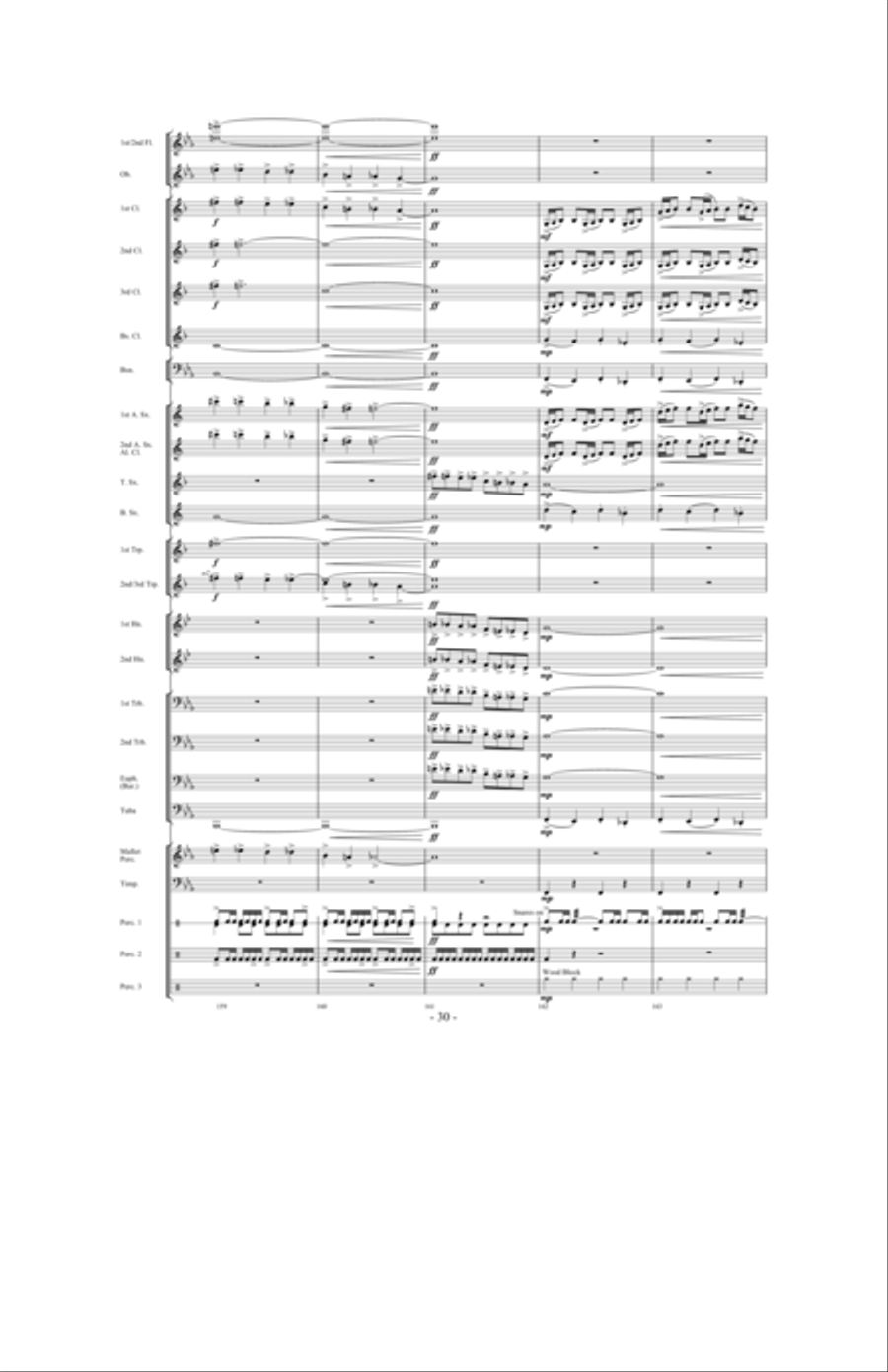 Valley of the Kings Concert Band scores gallery preview page 29