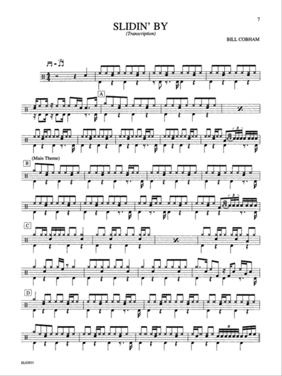 Billy Cobham -- By Design Percussion scores gallery preview page 4