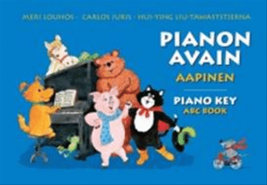 PIANON AVAIN, AAPINEN ( Piano Key ABC Book) Piano Method scores gallery preview page 1