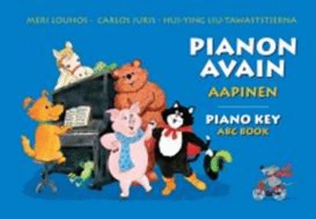 Book cover for Piano Key, ABC Book