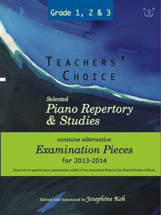 Book cover for Teachers' Choice 2013-2014 Grades 1, 2 and 3