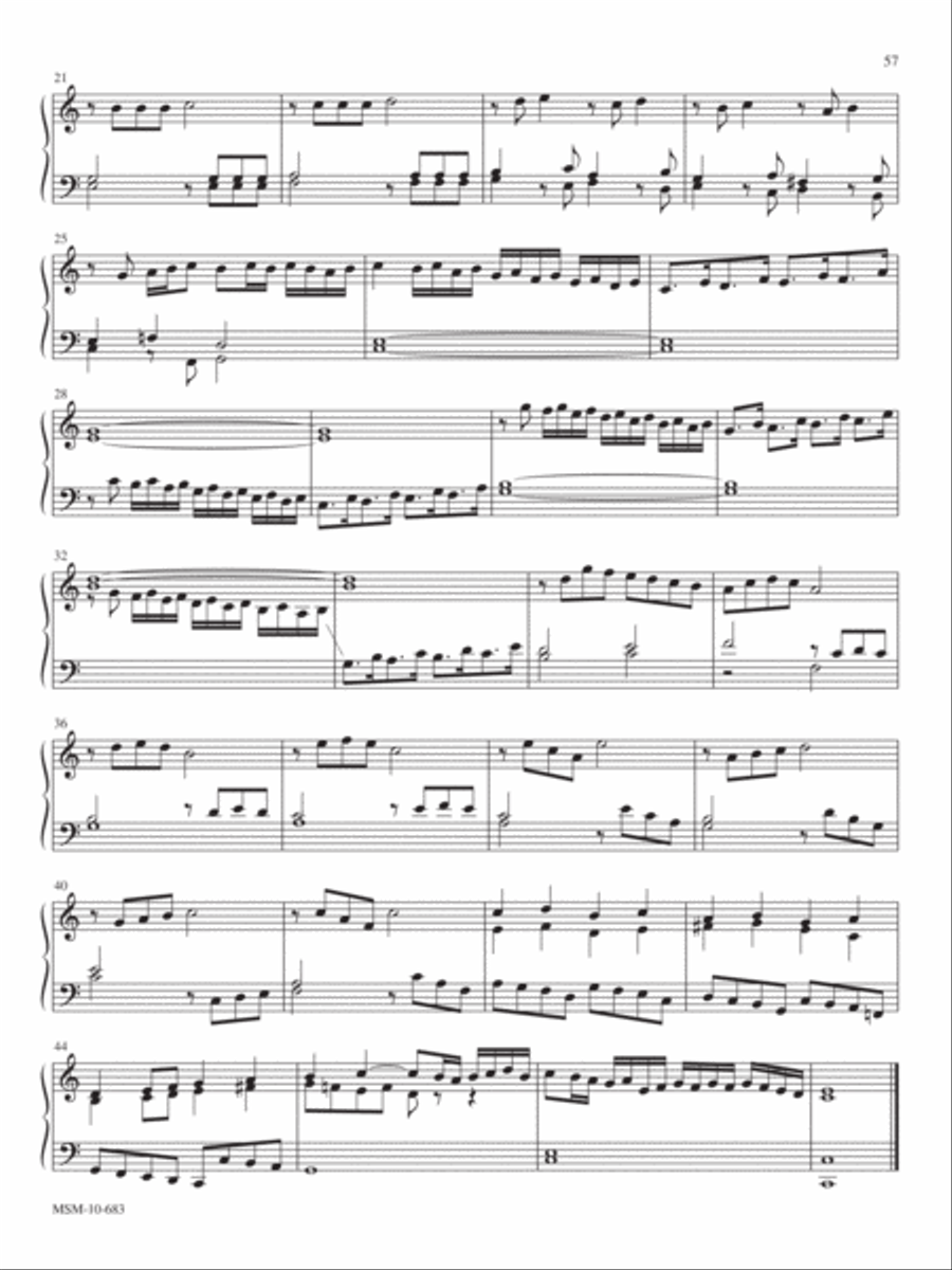 Ein feste Burg ist unser Gott Organ scores gallery preview page 2