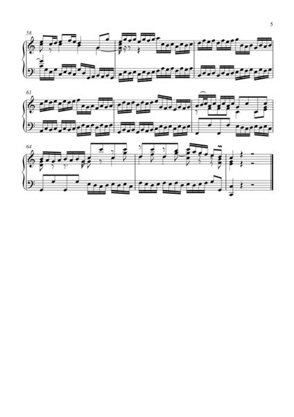 Concerto in C Major, BWV 984, after Violin Concerto in C Major