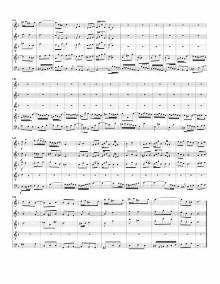 Aria: Weiss ich Gottes Rechte from Cantata BWV 45 (arrangement for 5 recorders)