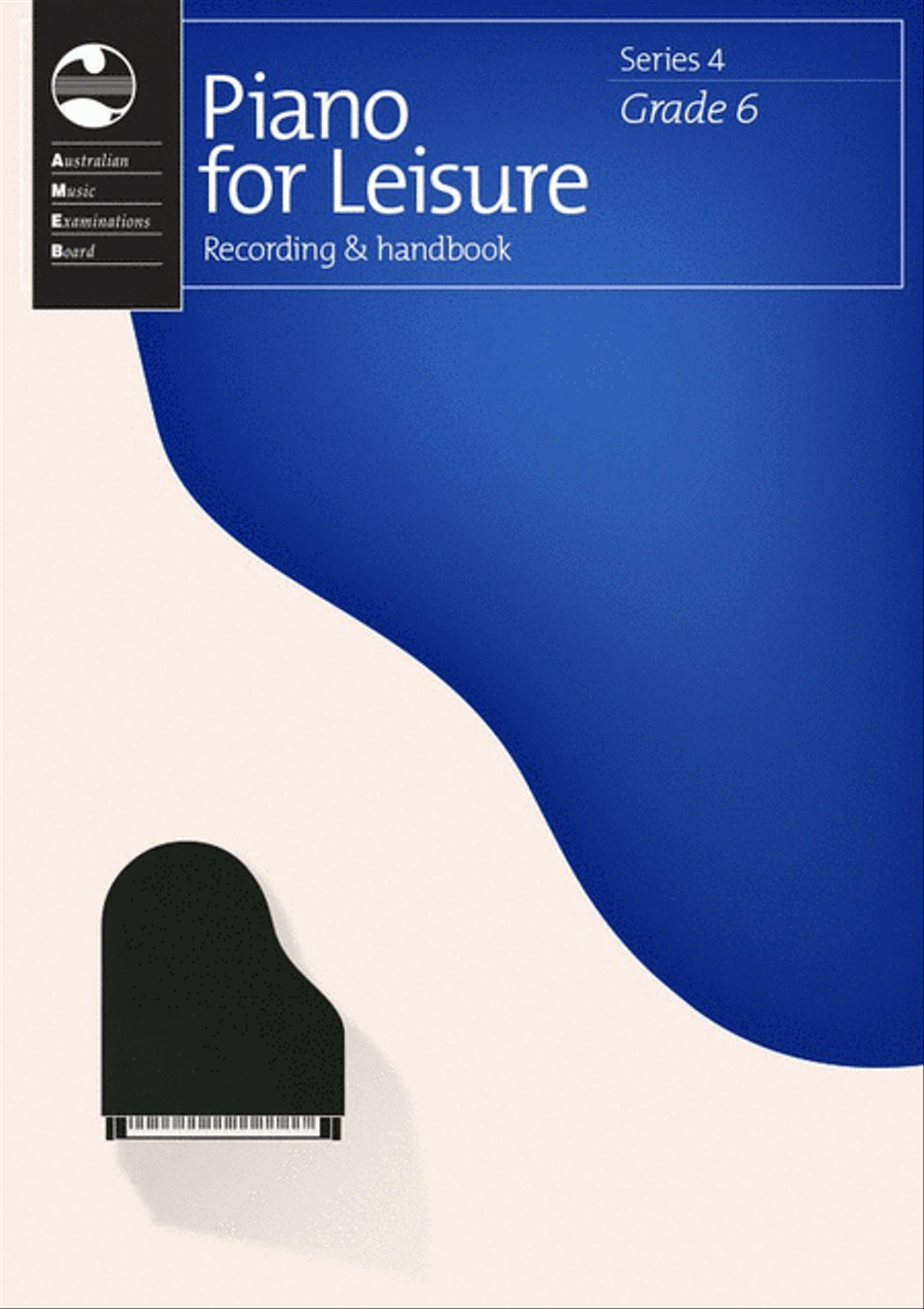 AMEB Piano For Leisure Grade 6 Series 4 Rec/Handbook
