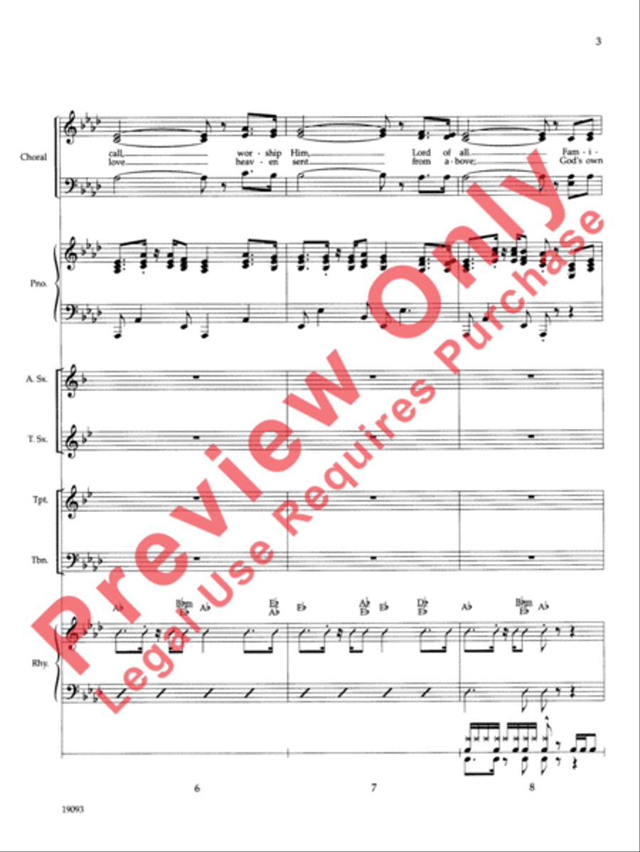 Say It Loud Choir scores gallery preview page 6