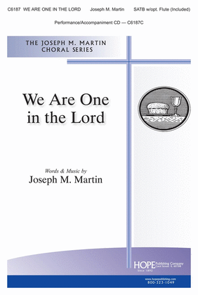 Book cover for We Are One in the Lord
