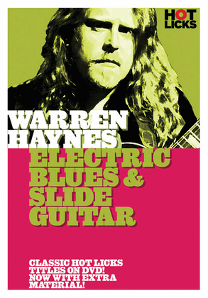 Book cover for Warren Haynes - Electric Blues and Slide Guitar