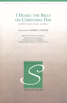 Book cover for I Heard the Bells on Christmas Day - SATB