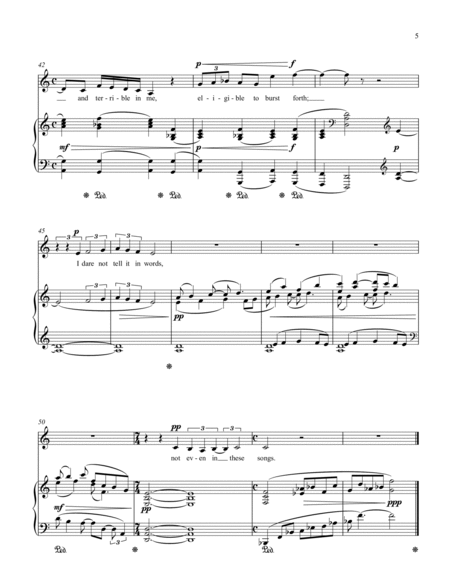 Countertenor: To Lie With You (full song cycle)