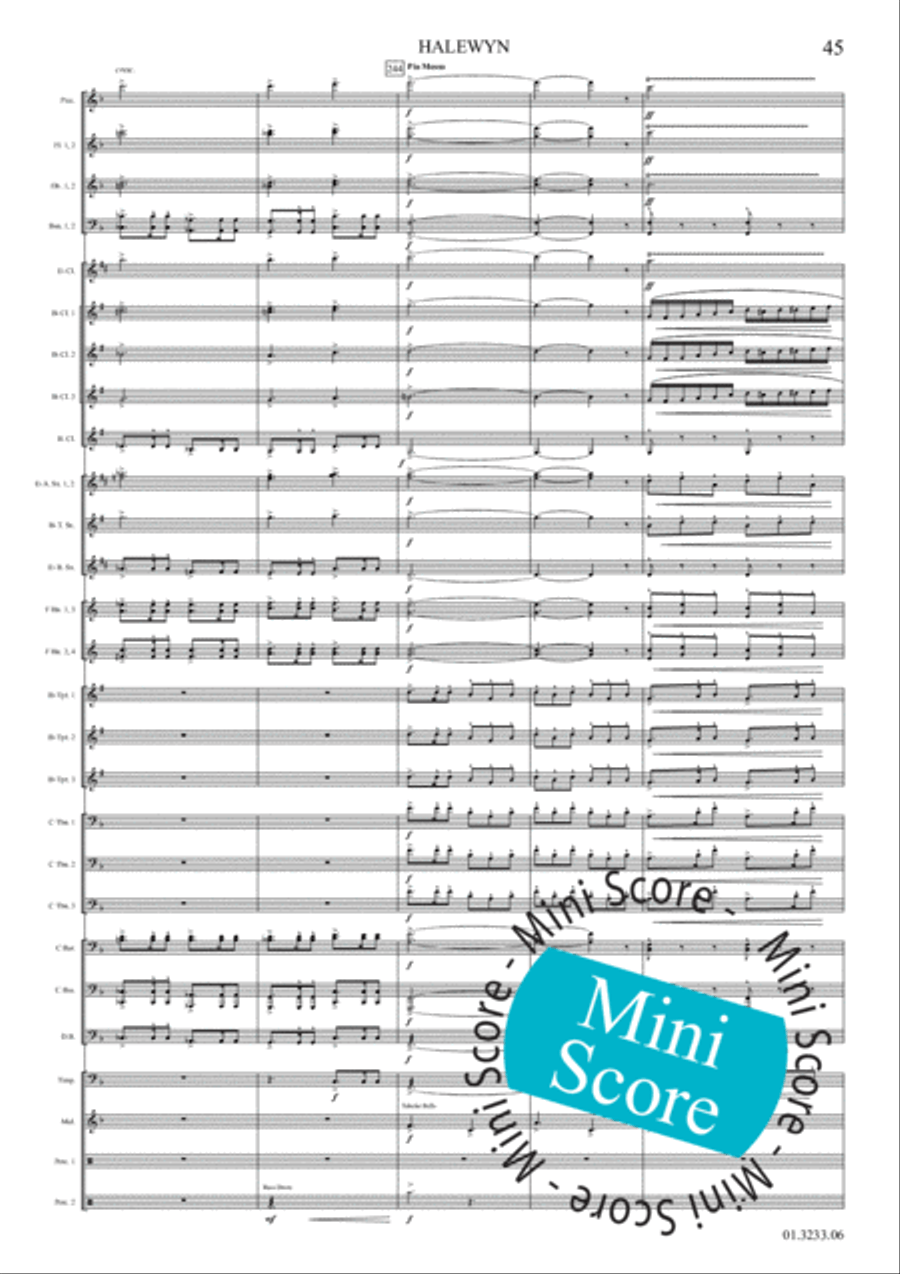Halewijn Concert Band scores gallery preview page 51