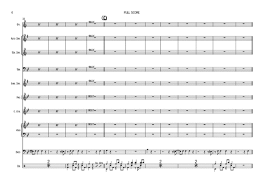 Shake It Off Tenor Saxophone scores gallery preview page 4