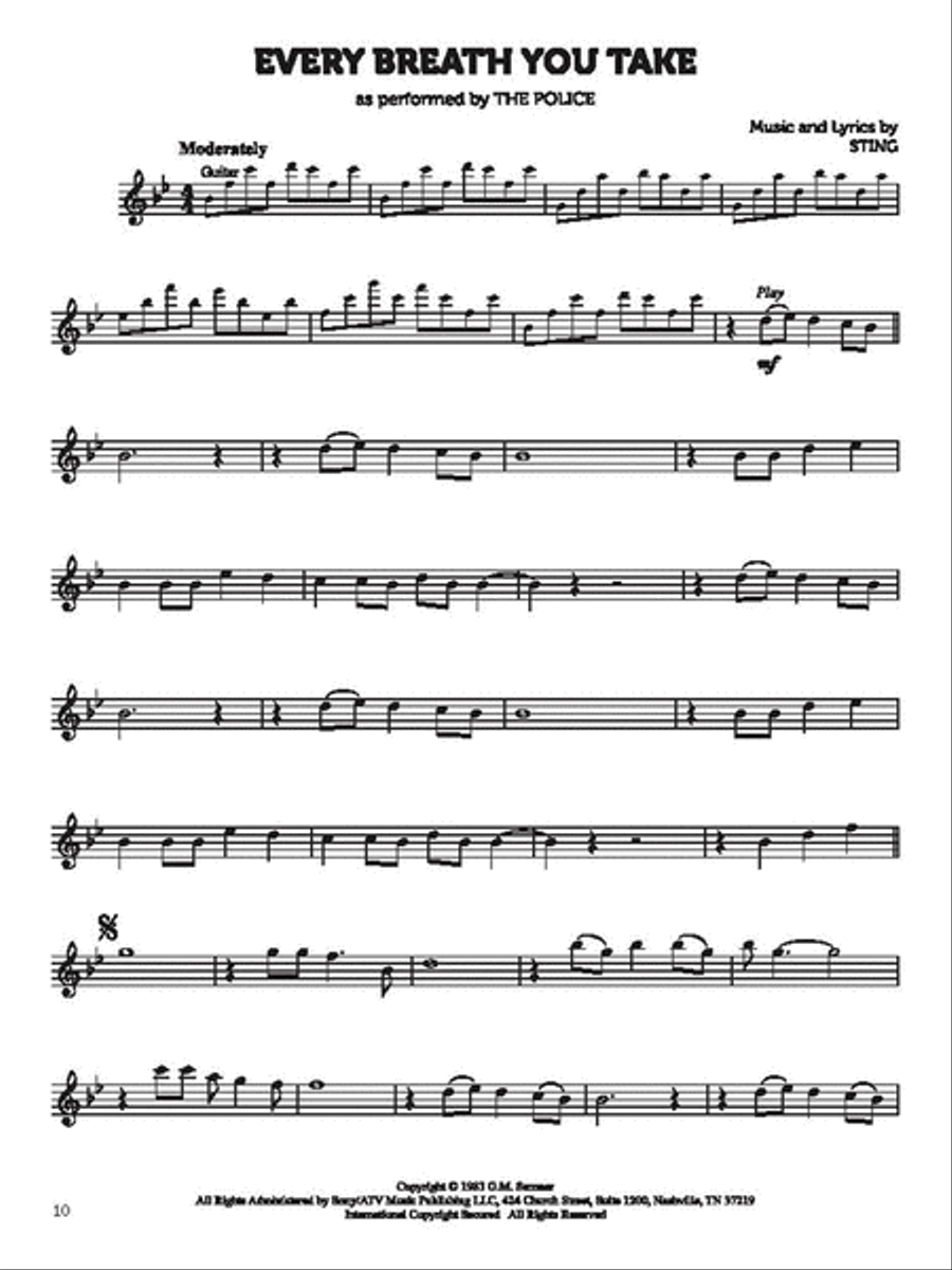 Best of Pop - Flute Flute Solo scores gallery preview page 3
