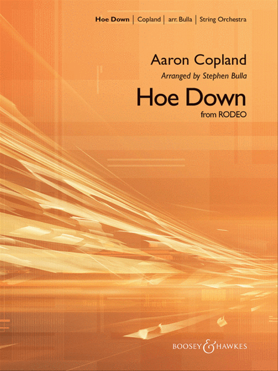 Hoe Down (from Rodeo) String Orchestra scores gallery preview page 1