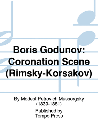 Book cover for BORIS GODUNOV: Coronation Scene (Rimsky-Korsakov)