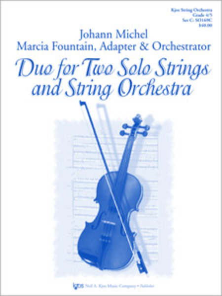 Duo For Two Solo Strings And String Orchestra